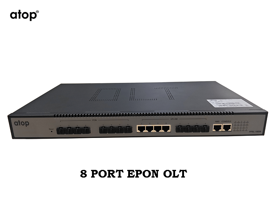 8 PORT EPON OLT with 10G