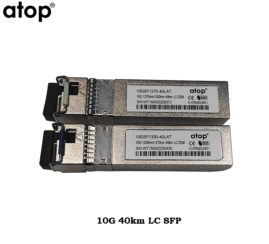 10G SM SF 1270/1310 20km/40km/60km/80km LC  SFP