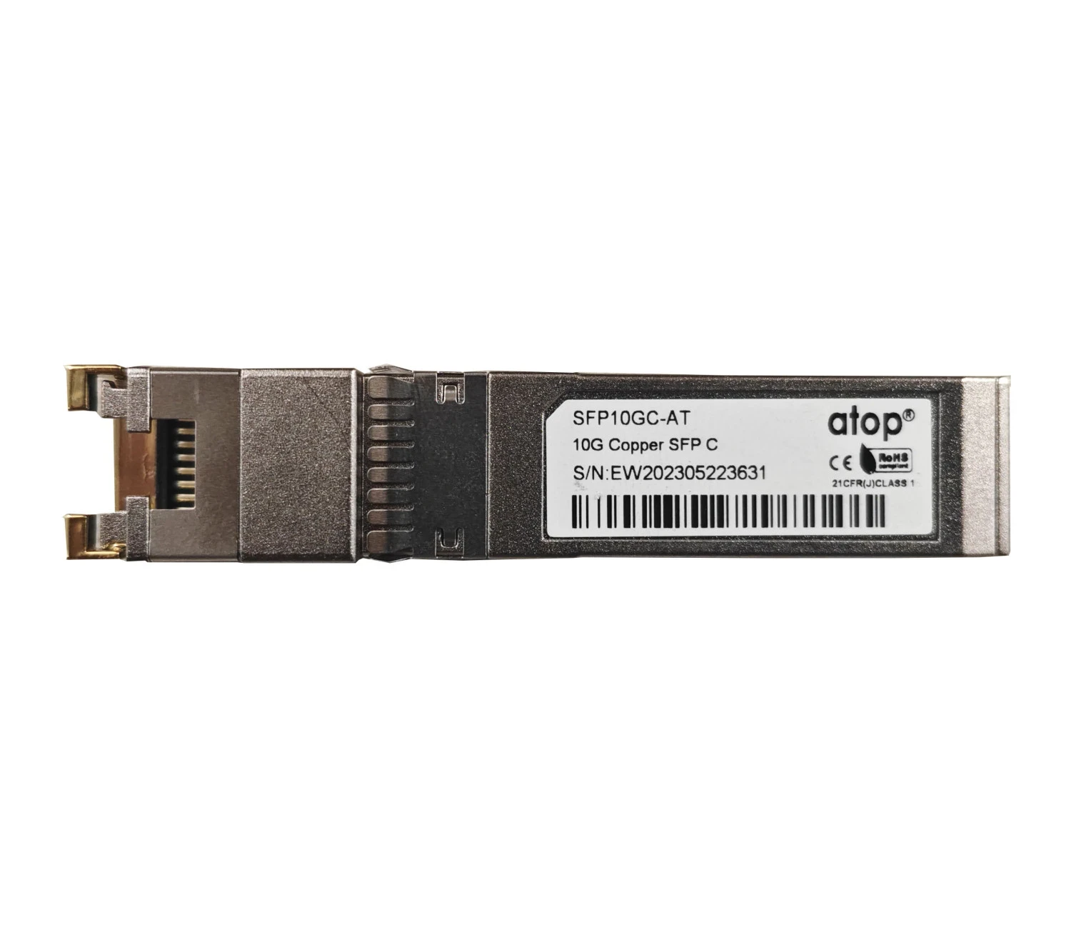 10G RJ45 Optical Transceiver 30m