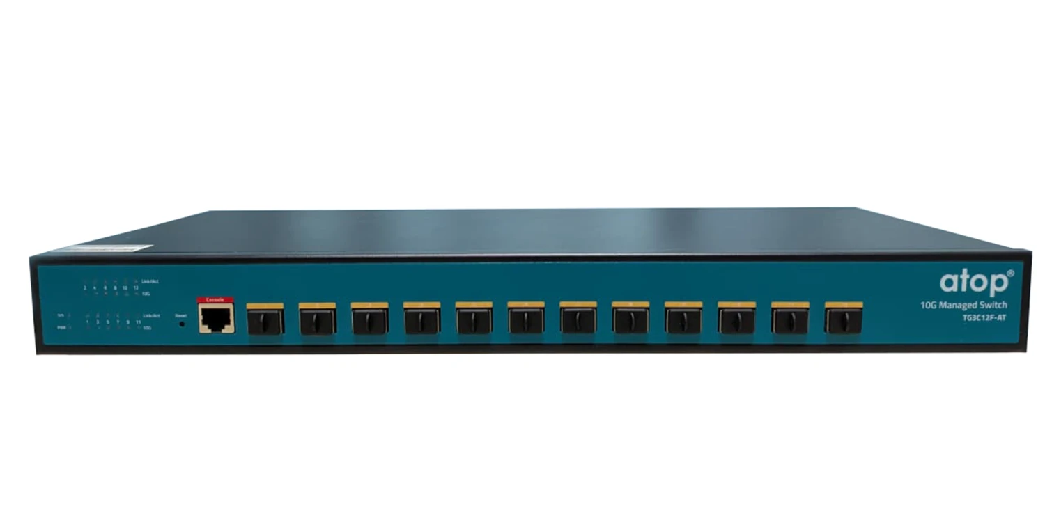 12-Port 10G L3 Management SFP+ Switch